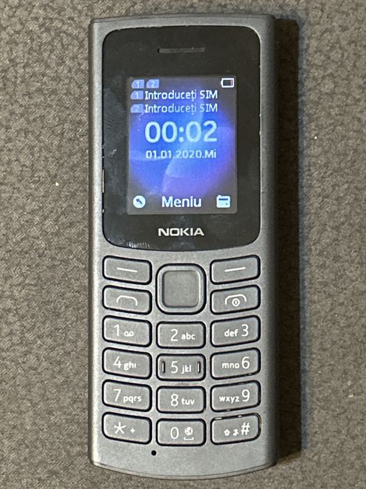Vand telefon nokia, dual sim, cu incarcator original nokia