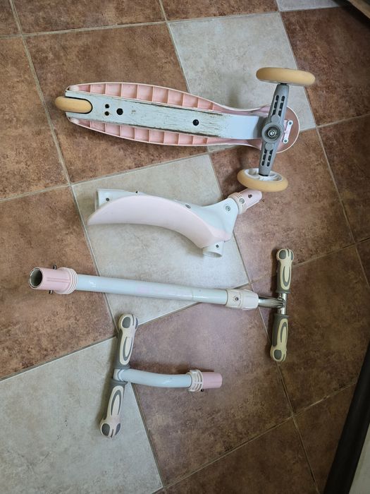 Тротинетка byox Tristar 3в1 розова