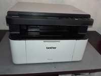 Като нов!!! Безжичен Wi-Fi лазерен принтер 3 в 1 Brother DCP 1610WE