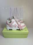 Adidasi Off-White Out Of Office Lace-Up Sneakers pink white