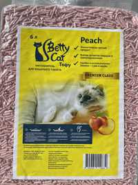 Наполнитель Betty cat для кошачьего туалета