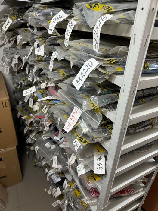 ЛИКВИДАЦИЯ Жила километраж, съединител, ръчна и газ за европейски коли