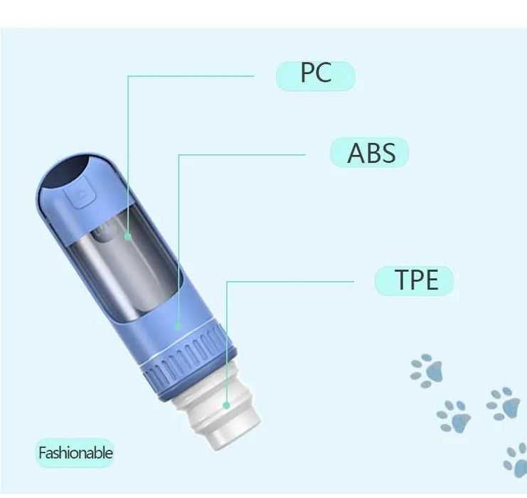 Sticla apa/mâncare,350 ml,filtru carbon,pets,hranitor,dozator