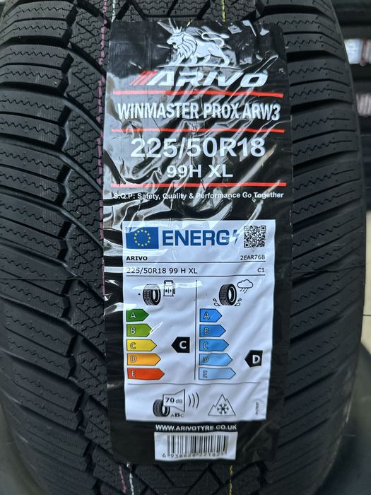Нови зимни гуми ARIVO ARW 3 225/50R18 99H XL НОВ DOT БОРД 2255018