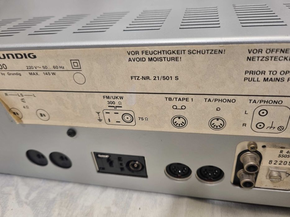 Grundig R 400 Germany 2x25w 4ohm vintage
