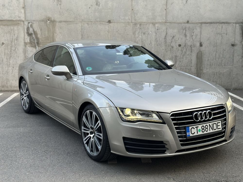 Audi a7 3.0 204cp S-Line Full led/Jante 20/Scaune incalzite