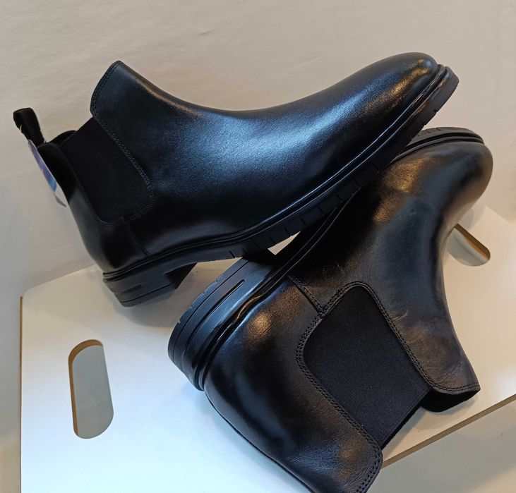 Ghete chelsea 45.5 46 46.5 premium Stonefly Airsoft NOI piele naturala