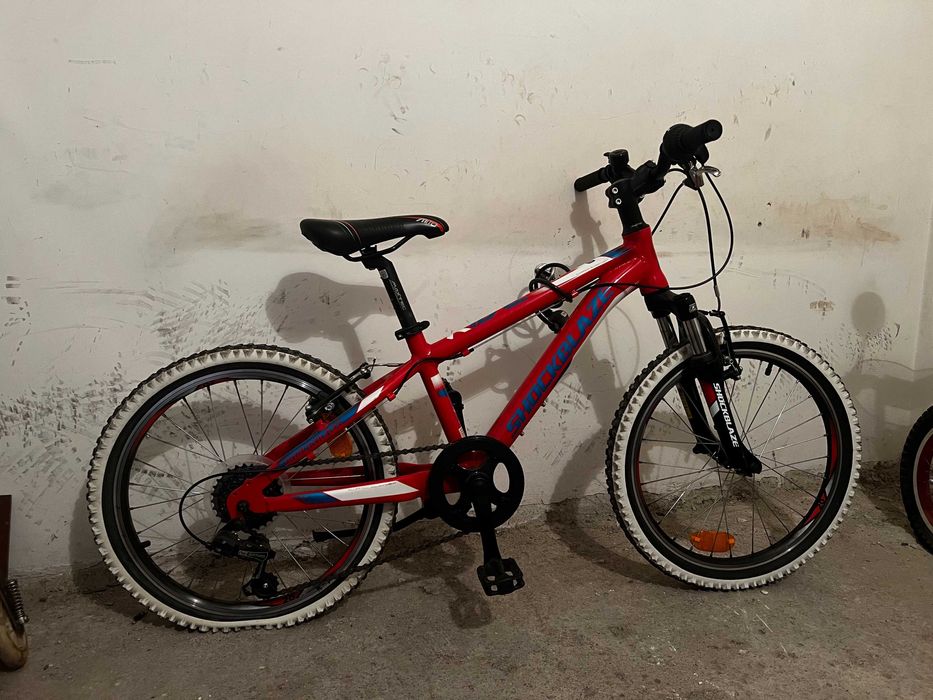 Юношеско колело , 20 цола със скорости Шимано .