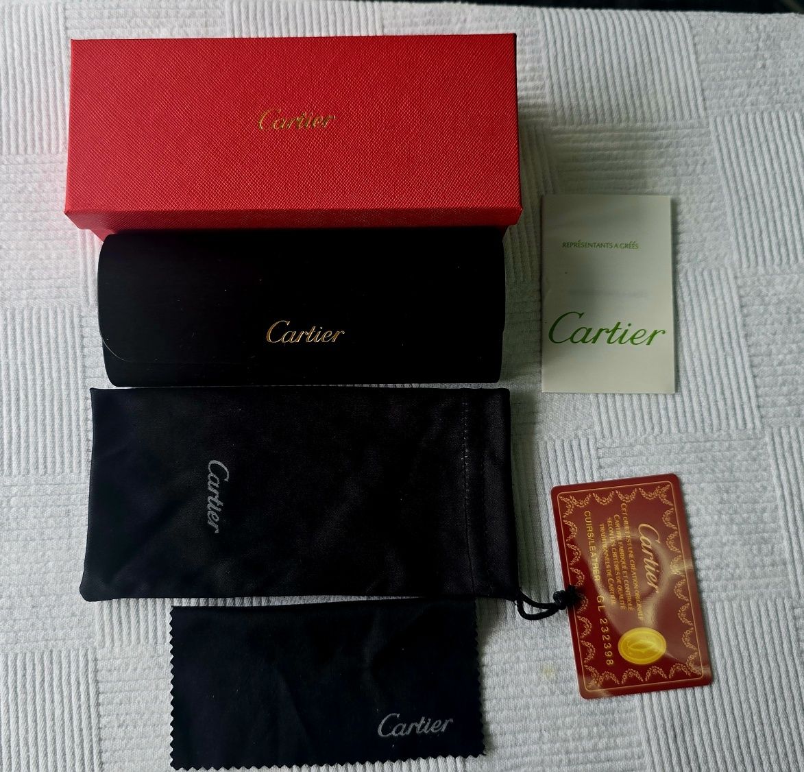Set ochelari de soare Cartier Diamond Cut