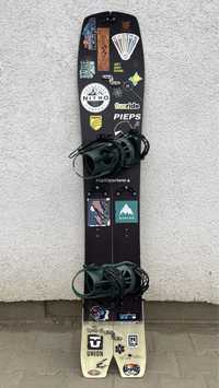 Splitboard Nitro Squash 159 cu legaturi Union M si piei de foca Union