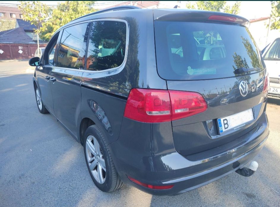 VW Sharan 7N 2.0 tdi cu 5 locuri