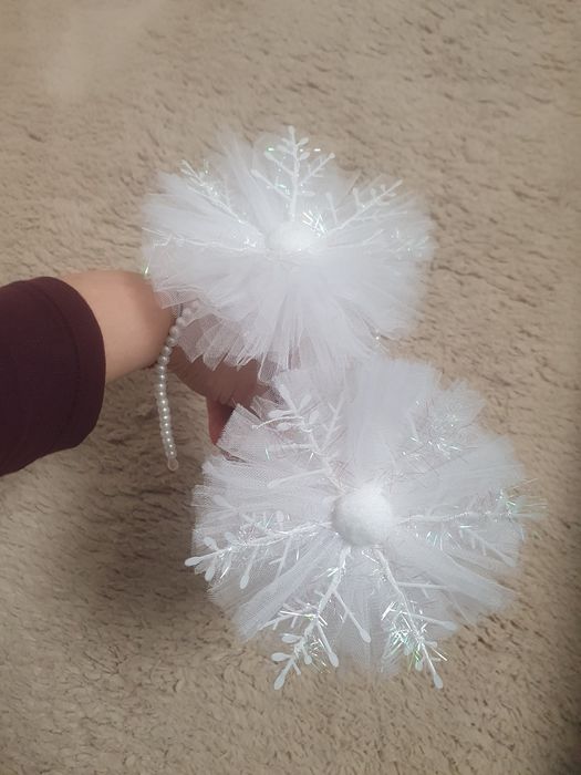 Fustita TuTu Fulg de nea si coronita