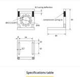 Suport encoder Posital