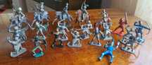 Cavaleri medievali vintage