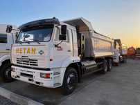 Автосамосвал КАМАЗ 6520 НА МЕТАН
грузоподъёмность - 20т