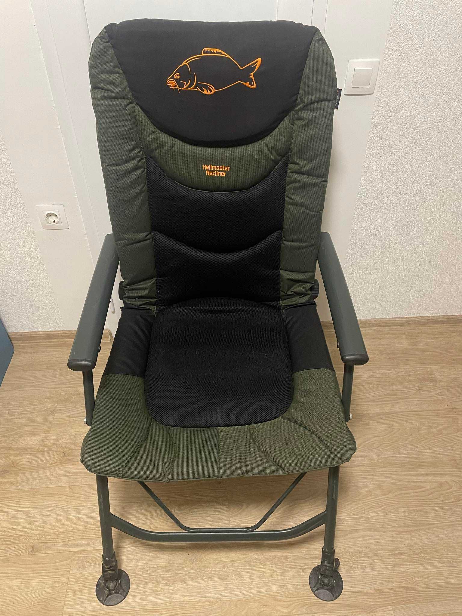 Шаранджийски стол BAT-Tackle Hellmaster Recliner