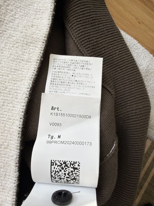 Stone island double face sweater