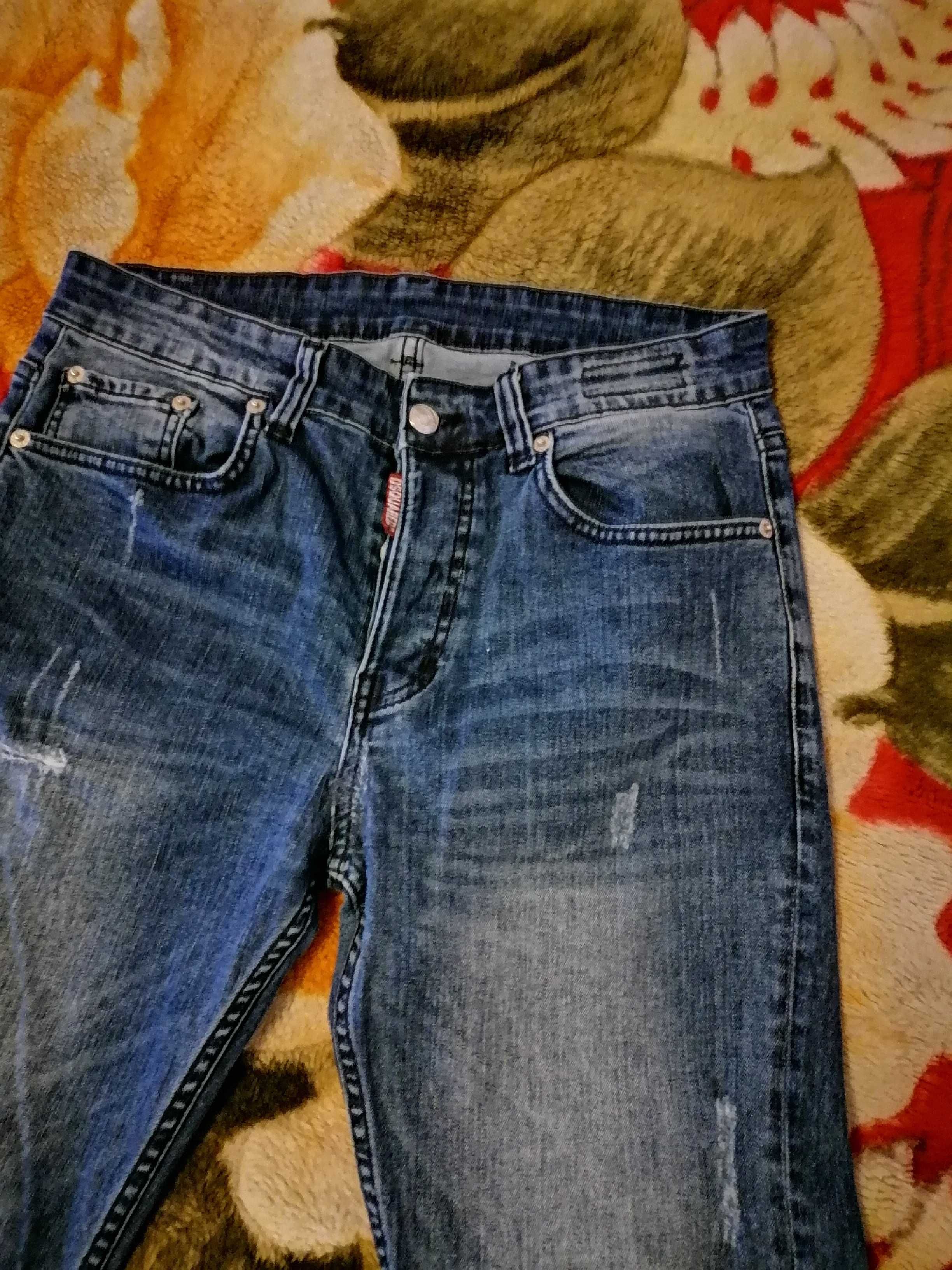 Disquared2 distressed jeans masura 46 100% Originali made in Italy