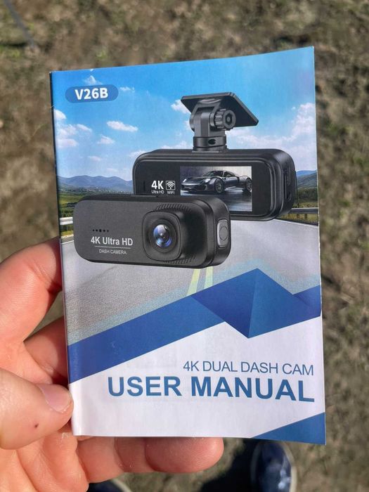 4K Предна и Задна Камера за Кола , Ultra HD Видео регистратор