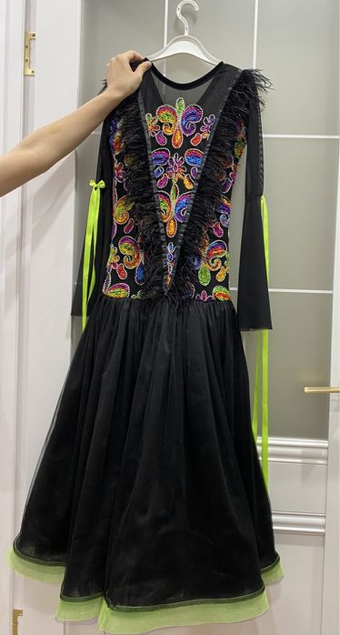 Спортивное бальное платье