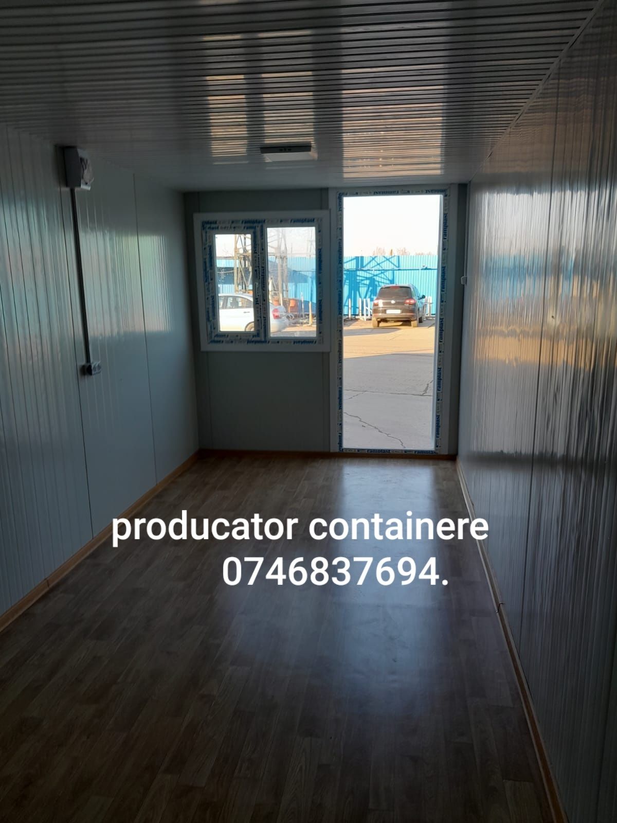 Vand container monobloc, modular birou, vestiar grup sanitar, dormitor