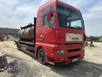 Man platforma trailer cisterna