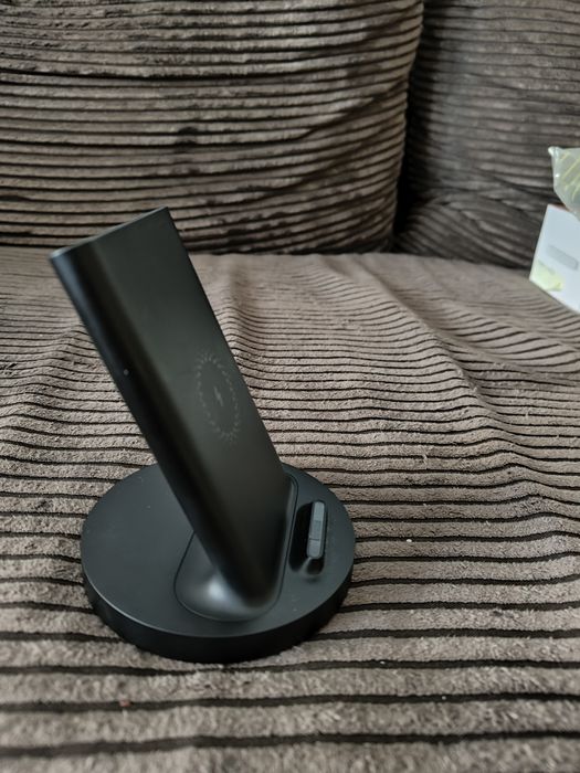 Încărcător wireless Xiaomi Mi Stand, 20W, Negru