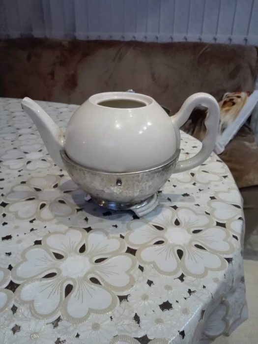 Немска термо кана за чай Koenigszelt, стил Art Deco