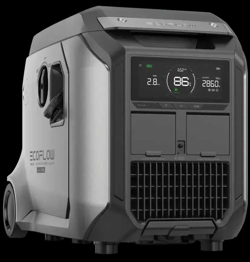 Двухтопливный генератор EcoFlow Smart Generator 4000 [Dual Fuel]