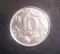 Продам монету 10 тиын 1993.г