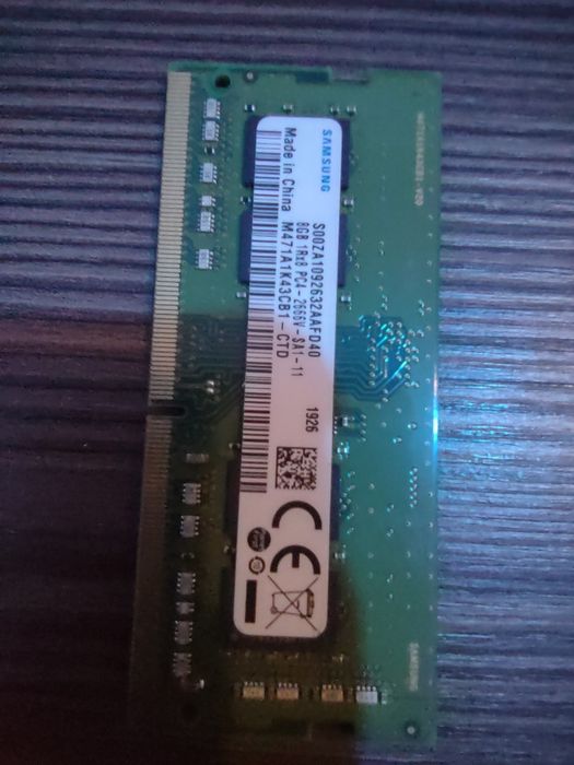 Модули памяти для ноутбука Samsung 2x8 GB DDR4 SoDIMM