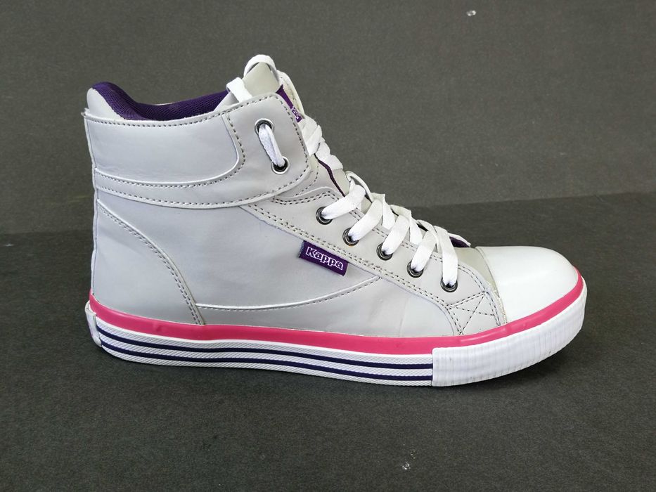 Ghete dama copii  Tenisi captusiti  PIELE  39 40 KAPPA converse Ca NOI