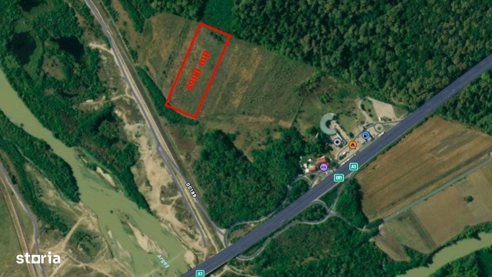 Teren 5900 mp - Km 36 - Petrom