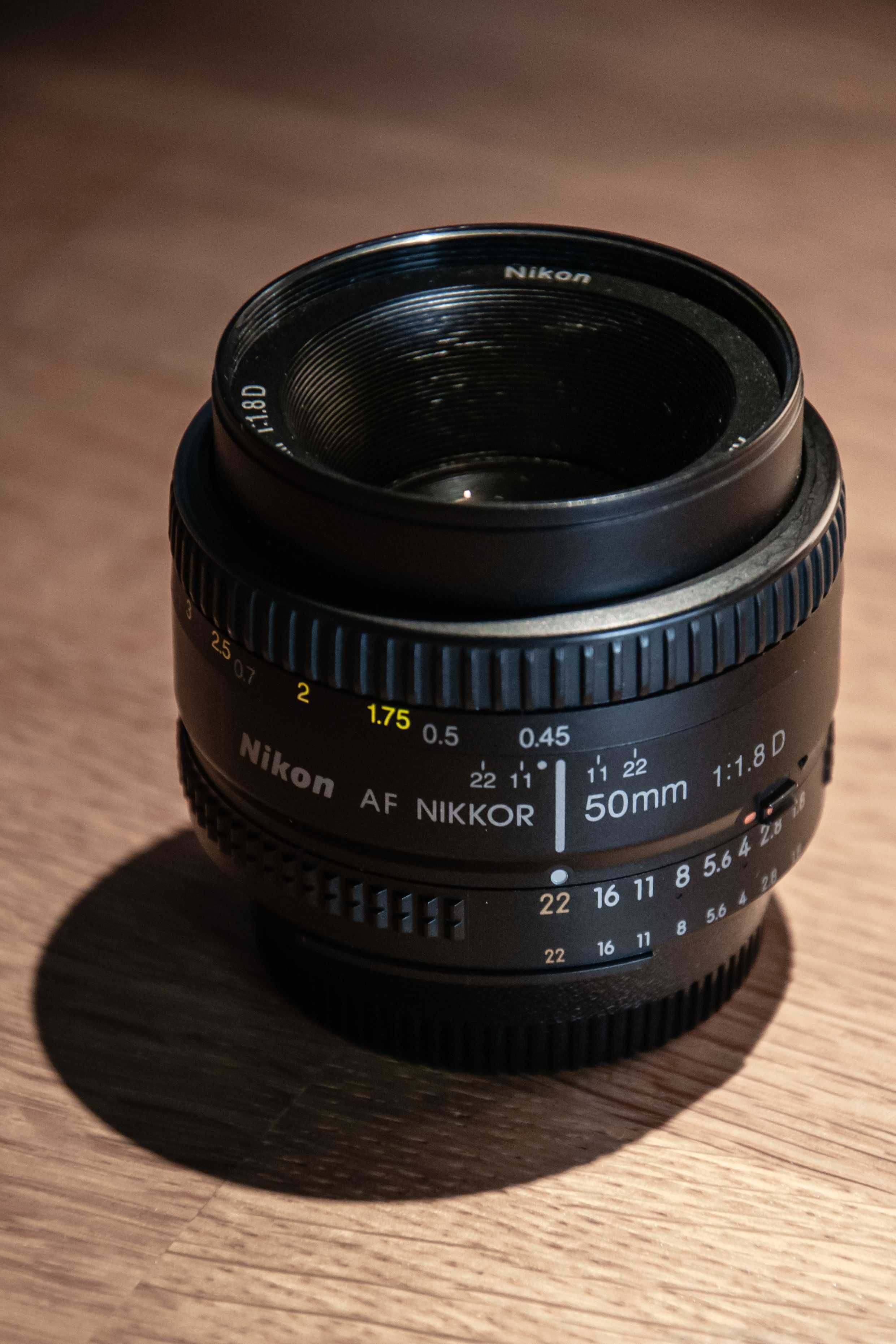 Obiectiv Nikon AF Nikkor 50mm f/1.8 D