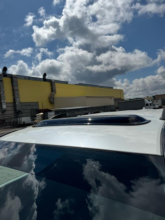 Козырек на крышу для люка Тойота Прадо 120 gx470