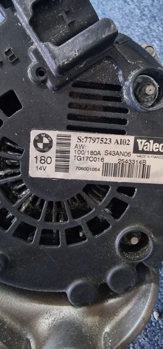 Alternator original VALEO compatibil cu: BMW 730d 740d 745d TG17C016
