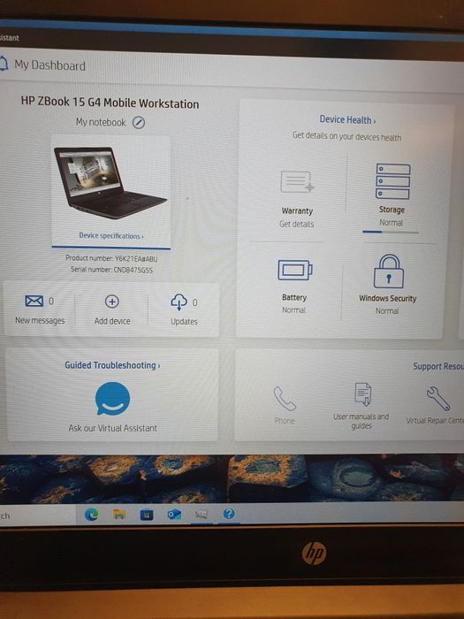 Hp Zbook Workstation,Cpu i7,Ram 32gb,2xSSD+HDD,Nvidia Quadro, Metalic