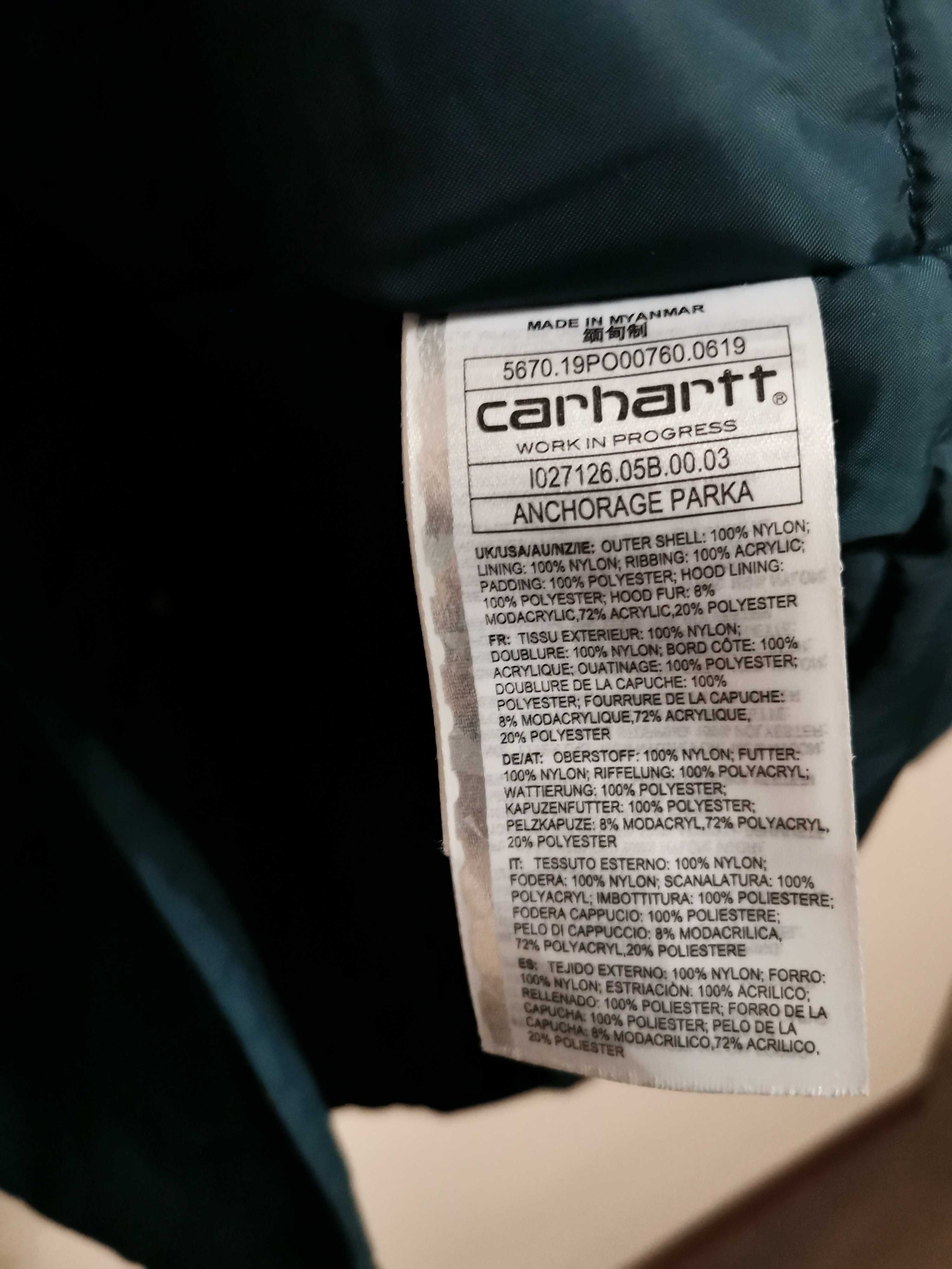 Carhartt WIP Anchorage Parka.