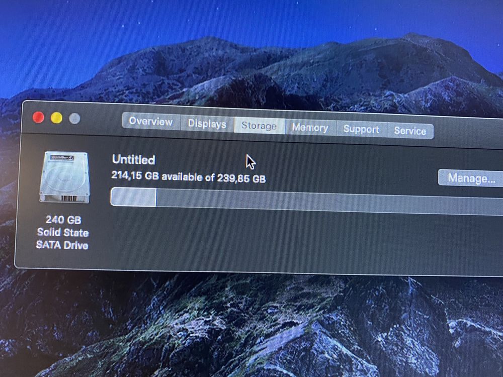 iMac mini i7 , 8 GB, SSD