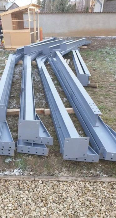 Vând 3ferme metalice la 8m din ipe140