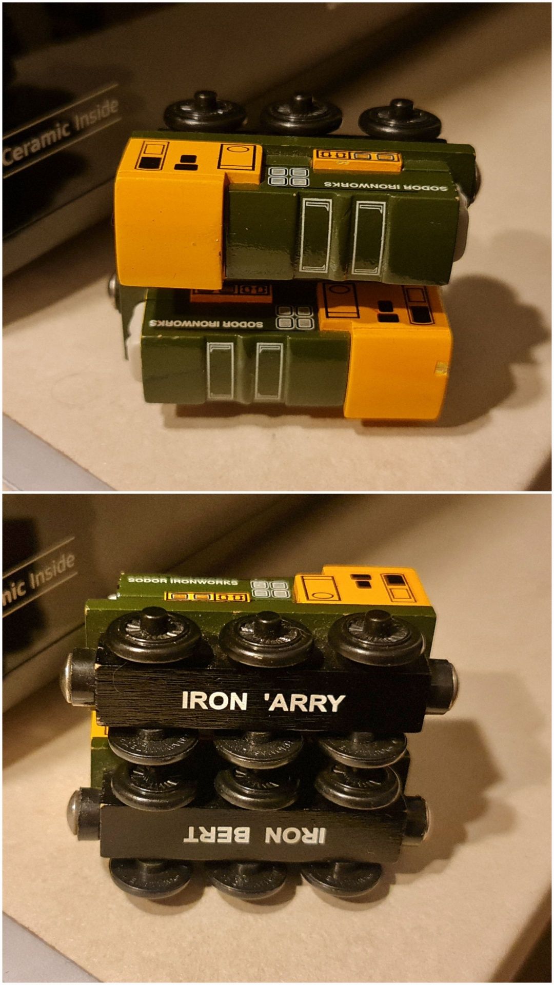 Thomas - Locomotive Iron Arry & Bert Sodor Ironworks - NOS