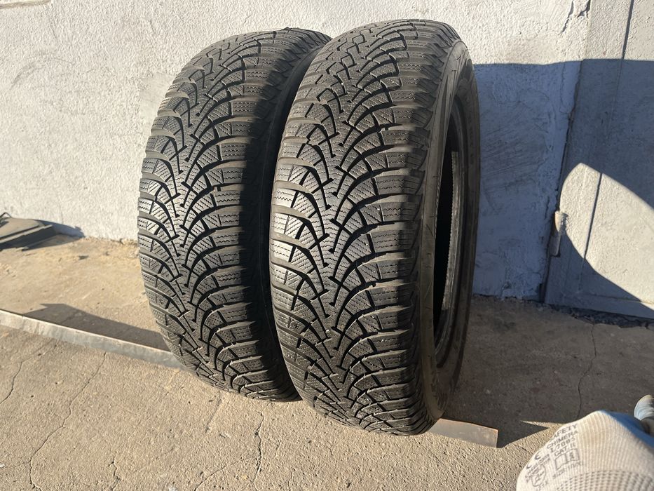 2 бр. зимни гуми 195/65/15 GoodYear DOT 3114 5,5/7 mm
