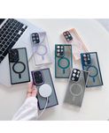 Samsung S23/S24/PLUS/ULTRA - Husa Luxury Magsafe Hard PC