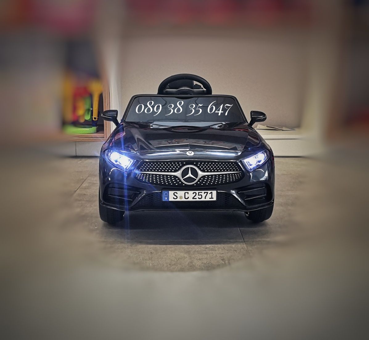 НОВО!Акумулаторна кола Mercedes CLS350 с 12V батерия,USB,дистанционно