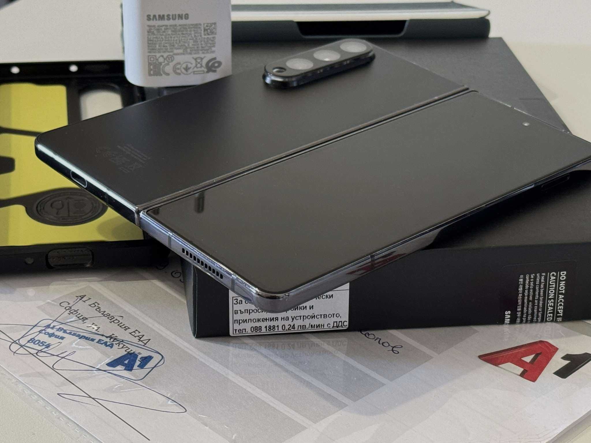 Гаранция! Бартер! Galaxy Z Fold 4 Phantom Black (Черен)