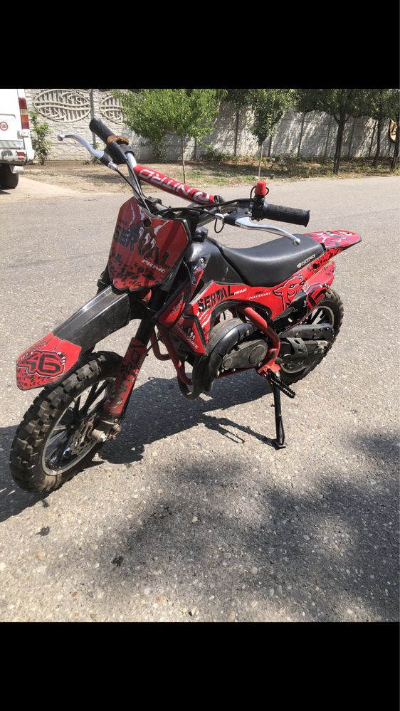 Motocross pocket 49 cm pentru copii virsta 5 - 11 ani