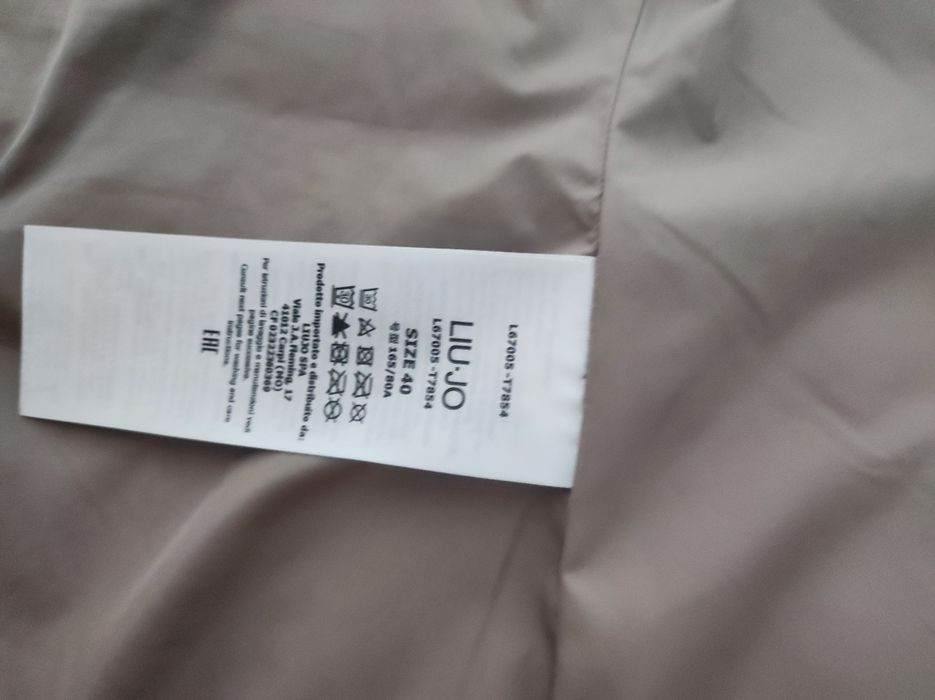 Geaca dama Liu jo mărimea Xxs