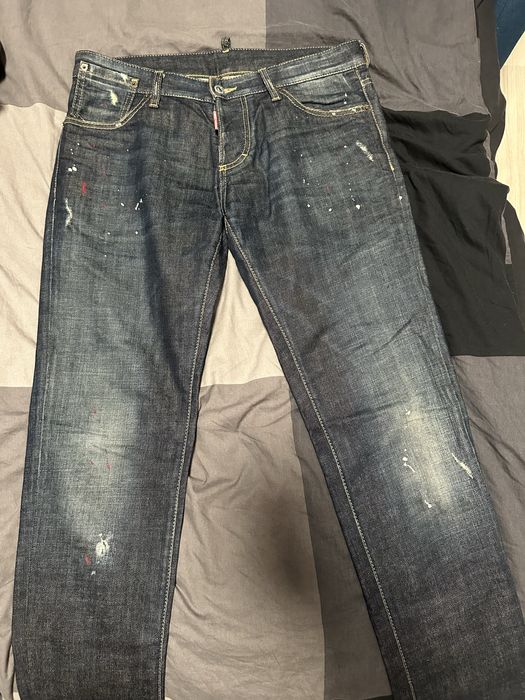 blugi disquared slim/skinny fit noi