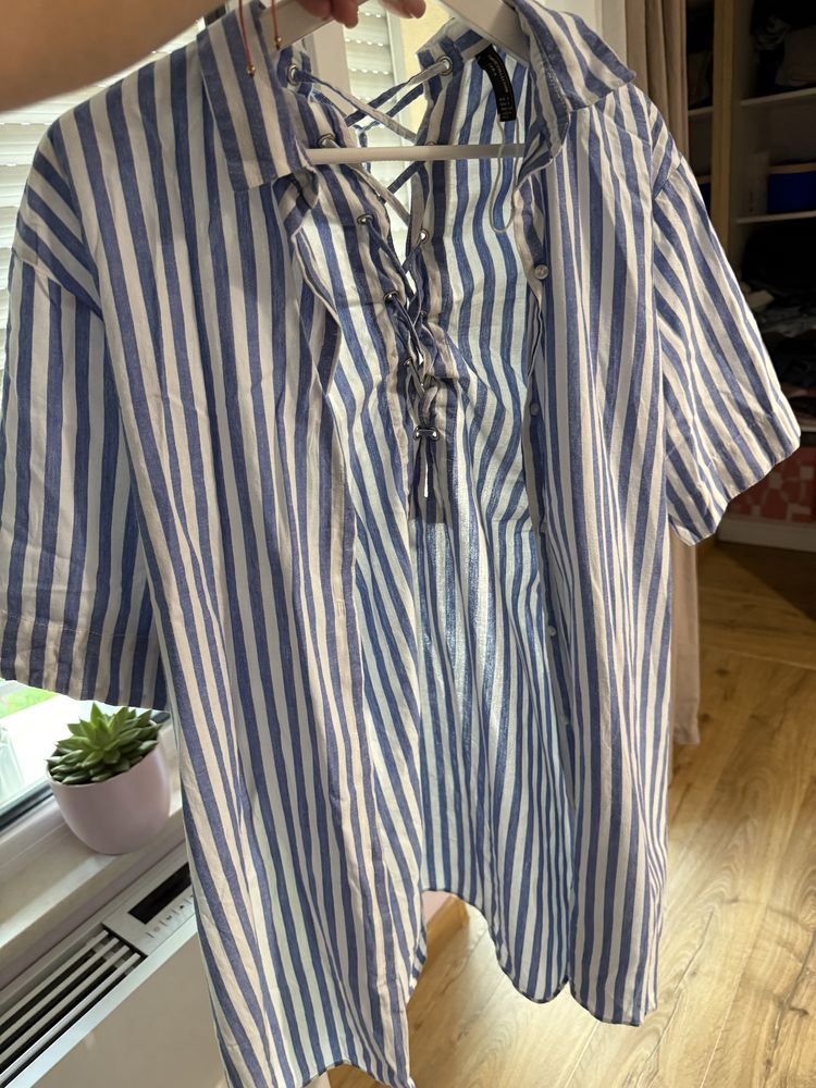 Плажни кимона и ризи Zara лен
