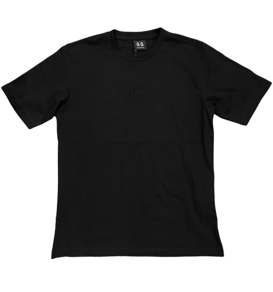 Черна мъжка тениска 44 Label , oversize , БЕЗПЛАТНО ВРЪЩАНЕ!